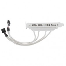 Планка розширення контролер USB 2.0, 4 порти, на задню панель ПК