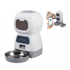 Годівниця автоматична для домашніх тварин 3.5л WiFi, Elf Pet Feeder