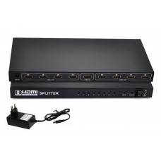 Комутатор HDMI 1x8 портів, спліттер, розгалужувач