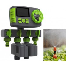 Таймер поливу, подачі води на 4 Лінії з цифровим керуванням, Y10204