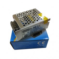 Блок живлення перфорований 12В 3А 36Вт для LED-стрічок CCTV, UAlectric