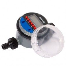 Таймер поливу з кульовим клапаном цифр. упр Aqualin YL21026A під датчик дощу