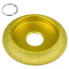 Диск алмазний для заокруглення кромки 75x10мм по каменю мармуру керамограніту