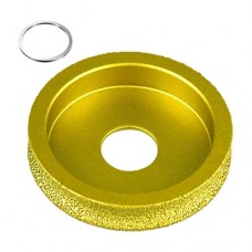 Диск алмазний профільний 75x10мм для шліфування мармуру граніту скла