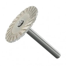 Диск алмазний 40мм для різки каменю плитки граніту, хвостовик 6мм