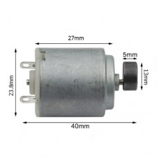 Мікромотор з ексцентриком 260, DC 3-7.4В, вал 8мм, вібраційний двигун