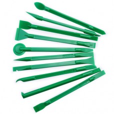 Набір 2х-сторонніх лопаток 10шт для розкриття корпусів розбирання електроніки, пластик