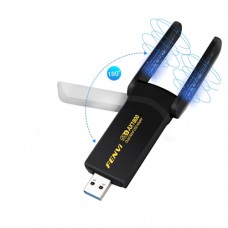 USB Wi-Fi мережевий адаптер 1800Мб, 802.11ax, 2 антени, Fenvi FU-AX1800