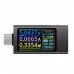 USB тестер струму напруги потужності 4-30В 12А QC PD PPS, Type-C, KWS-X1, 107648