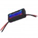 Кнопка 12мм, що фіксується, 220В, білий LED, 4pin, 12A-DZ, 105734