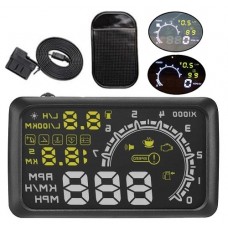 Проектор приладової панелі на лобове скло OBD2 HUD 5.5" Проектор приладової панелі на лобове скло OBD2 HUD 5.5"