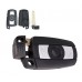 Ключ заготовка, смарт корпус під чіп, 3кн DKT0269, BMW, HU92, 105968