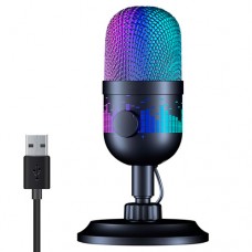 Мікрофон ігровий конденсаторний для запису AK-1i з RGB-підсвічуванням