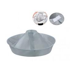 Накидка парасолька для стрижки волосся 60см, водонепроникний фартух, складаний