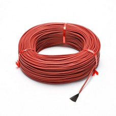 Кабель карбоновий нагрівальний 33Ом 12К 100м в силіконовій ізоляції