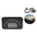 Проектор приладової панелі на лобове скло OBD2 HUD M8 3.5, 100087