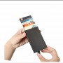 Кредитница визитница карточница карманная, металлическая, черная , HS00081