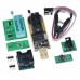 USB міні програматор CH341A 24 EEPROM 25 Flash з набором перехідників та кліпсою, 107644