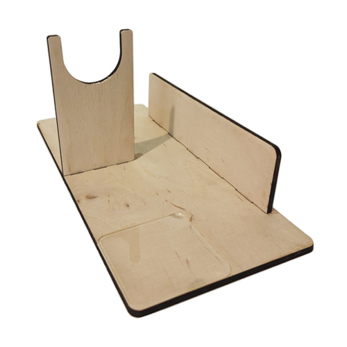 Підставка для клейового пістолета 60Вт та стрижнів, фанера, 107617