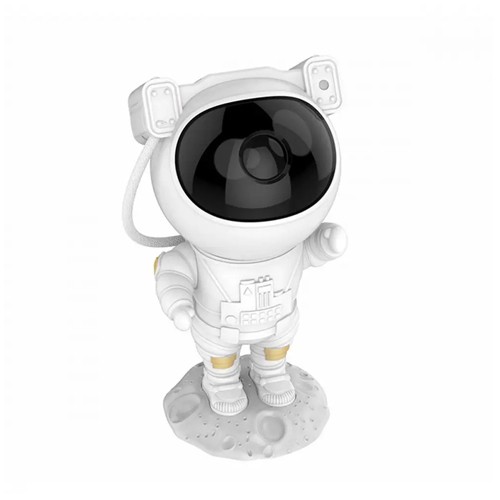 Лазерний нічник проектор зоряного неба Космонавт з ДУ та таймером, 107751