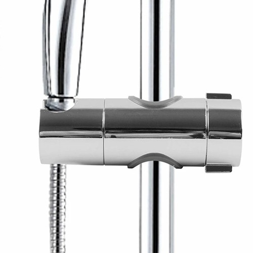 Тримач для душової лійки з регулюванням кута нахилу на стійку штангу, 107776