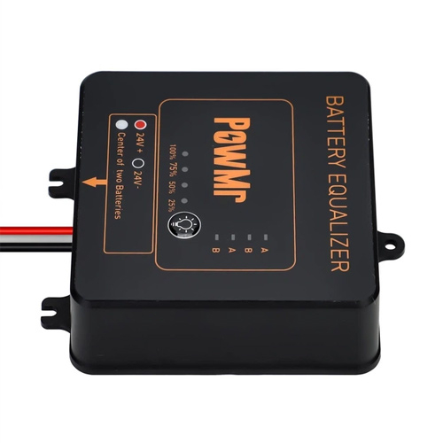 Балансир для акумуляторів AGM GEL 24В 2x12В 5А, PowMr BE24, 107801