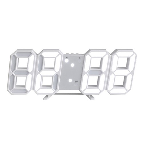 Годинник електронний LED з будильником датою і температурою, LY-1089, 107824