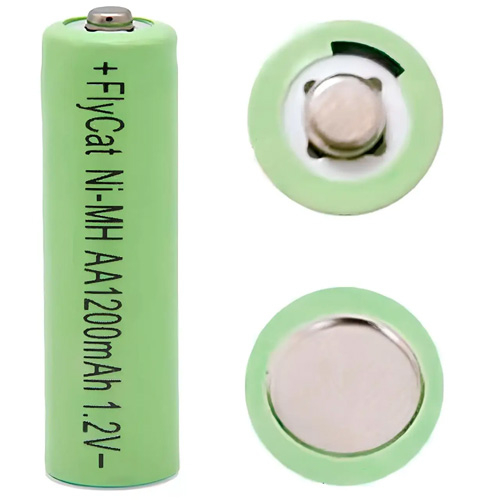 Акумулятор AA 1.2В 1200мАг, Ni-MH, FlyCat, 107847