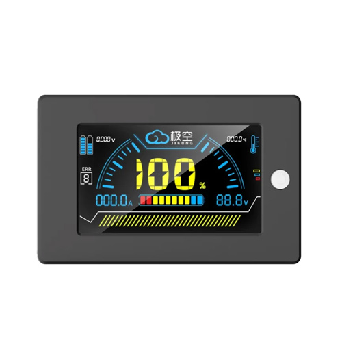 LCD дисплей 3.2" для контролера JK BMS JIKONG з кнопкою управління, врізний, 108028
