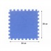 Килимок пазл плюшевий 30x30см м'який, 10шт, EVA, синій, 108058