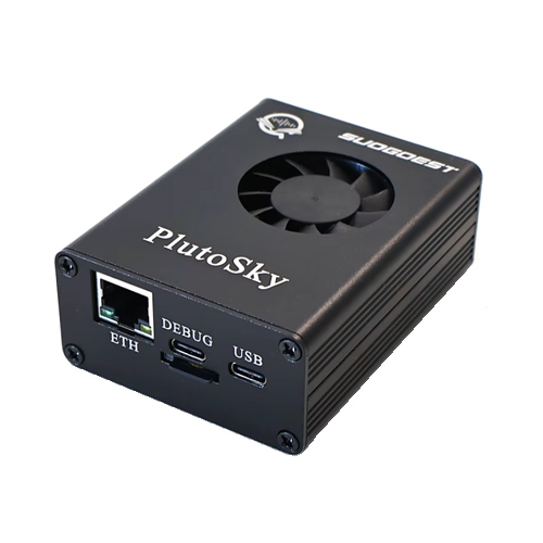 SDR радіостанція з 4 антенами 70МГц 6ГГц PlutoSky 7020-SDR 9363, Zynq7020, Suogoest, 108101