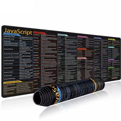 Ігрова поверхня, великий килимок для мишки 80x30см, Excovip JavaScript, 108129