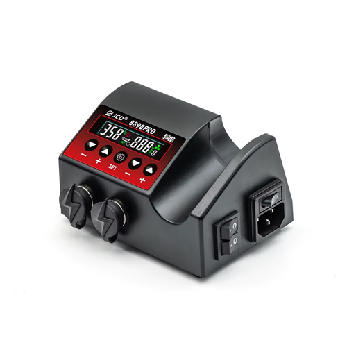 Паяльна станція JCD 2в1 8898Pro 80Вт з термофеном 750Вт, 100-500°С, комплектуючі, 108126