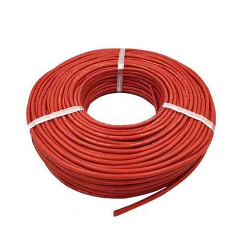 Провід мідний 10AWG 600В 5.5мм 100м, силіконової ізоляції, червоний, 108125