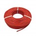 Провод медный 10AWG 600В 5.5мм 100м, в силиконовой изоляции, красный