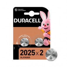 Батарейка таблетка 2шт CR2025 Duracell, літій