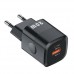 Зарядний пристрій USB Type-C QC3.0 PD 20Вт KUULAA, чорний, 106619