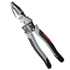 Пасатижі комбіновані 9″ багатофункціональні 1-6мм2, 225мм, Delixi