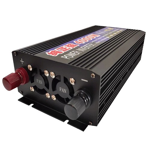 Інвертор автомобільний DC в AC 12-220В 4000Вт, правильна синусоїда, 106678