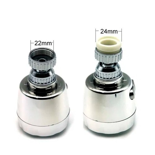 Поворотна насадка на кран, 3 режими, аератор води, дифузор, 106721