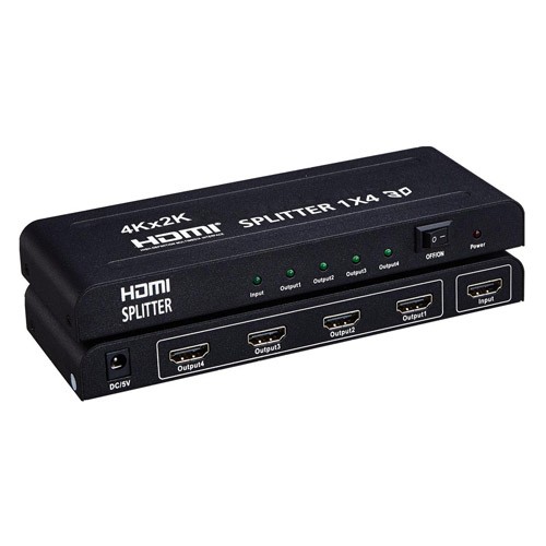 Комутатор HDMI 1x4 порту, спліттер, розгалужувач, 103753