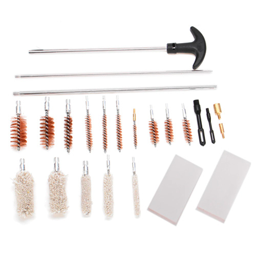 Набір для чищення стовбура зброї універсальний, 24 предмети в кейсі, УЦІНКА Q3, 105897