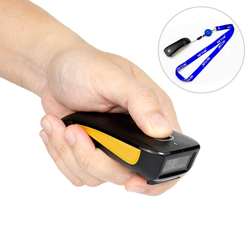 Бездротовий 1D 2D сканер штрих-кодів USB Bluetooth АКБ, компактний, Netum C750, 107061