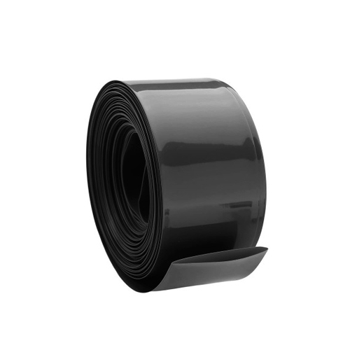 Термозбіжна трубка ПВХ 100x0.1мм, 1м, чорна, 107064
