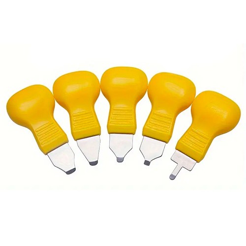 Набір лопаток 5шт для відкривання кришок годинника, розбирання корпусів, 107177