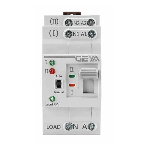 Автомат введення резерву АВР ATS 2P 63А 220В перемикач GEYA G2R-63II, 107248