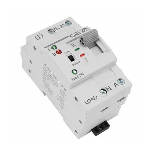 Автомат введення резерву АВР ATS 2P 63А 220В перемикач GEYA G2R-63II, 107248