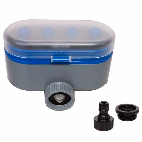 Таймер поливу, подачі води на 2 лінії з кульовими клапанами Aqualin YL21032, 107306