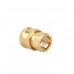 Фітинг БРС гідравлічний 1/4, ущільнення STD, для мийок високого тиску, латунь, 107380