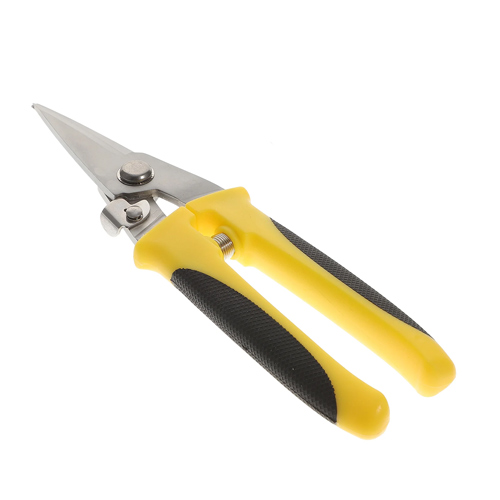 Ножиці для різання металу, прямий різ 210мм, універсальні, нержавіюча сталь, 107386